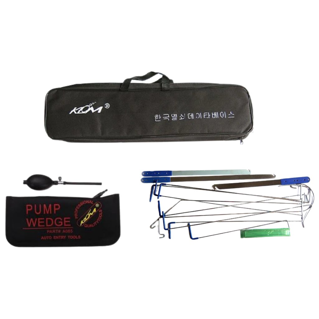 15pcs Car Door Open Unlock Tool Kit Lock Out Emergency Wedges Pump Universal Emergency Kit (KLOM)